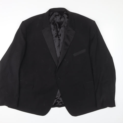 Marks and Spencer Men's Black Blazer Short Fit Jacket