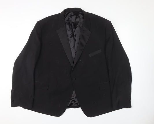 Marks and Spencer Men's Black Blazer Short Fit Jacket