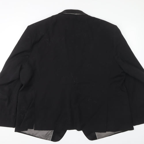 Marks and Spencer Men's Black Blazer Short Fit Jacket