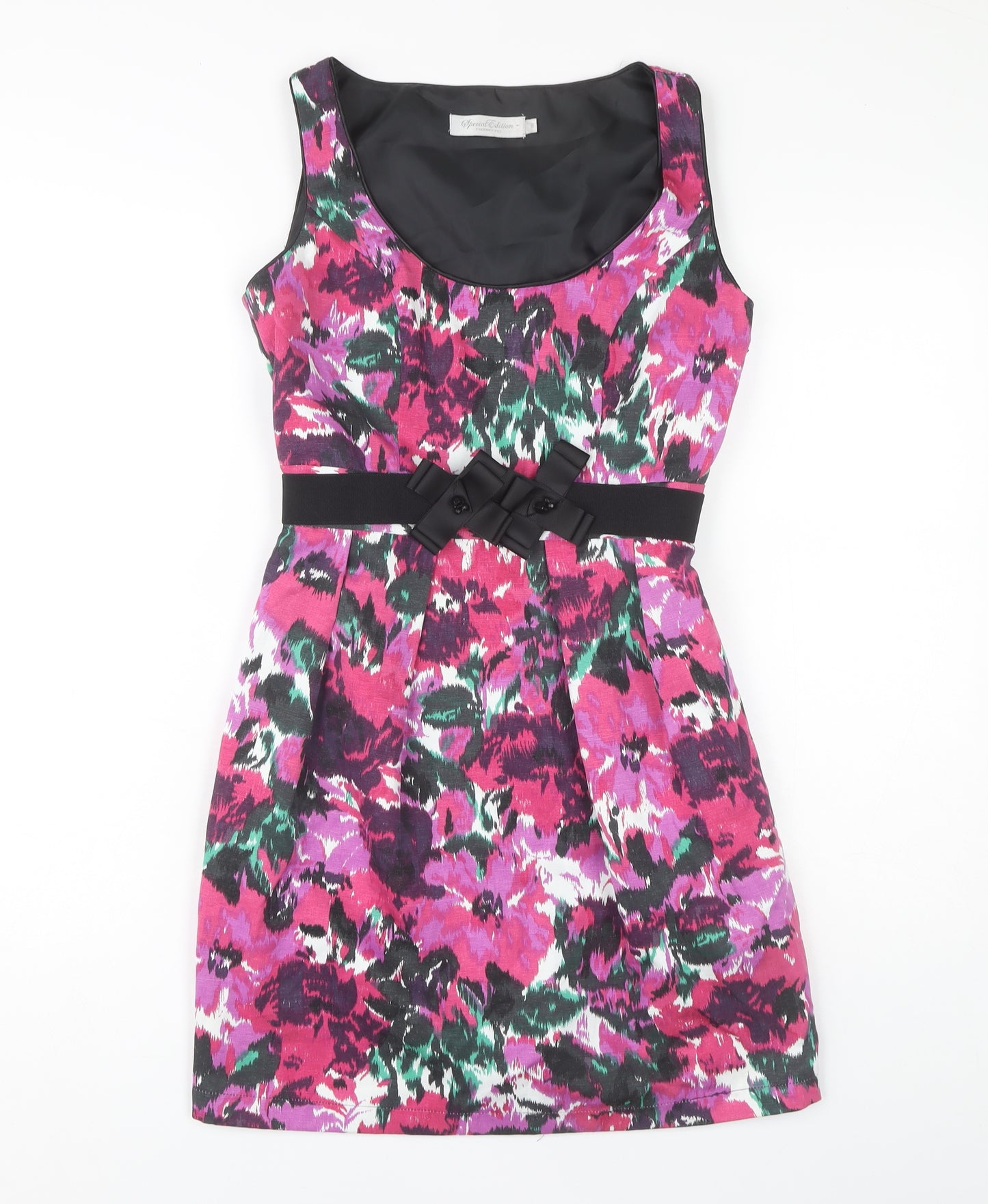 Special Edition Women's Multicoloured Short A-Line Dress