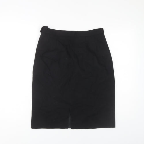 Austin Reed Women's Black Wool Pencil Skirt Size 14