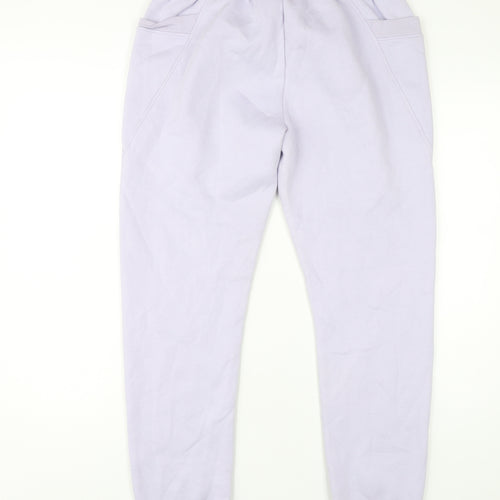 Bench Women's Purple Cotton Drawstring Joggers Size 10