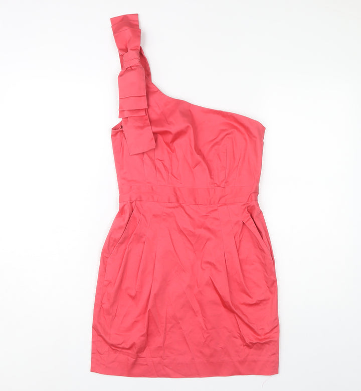French Connection Red Sheath Dress, Women, Size 10