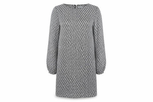 Front view of Wallis Women's Black Shift Dress, size 10
