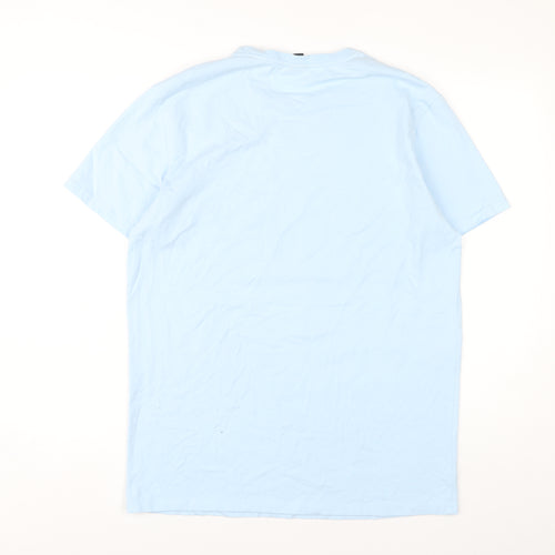Blakely Men's Blue Crew Neck Logo T-Shirt Size L