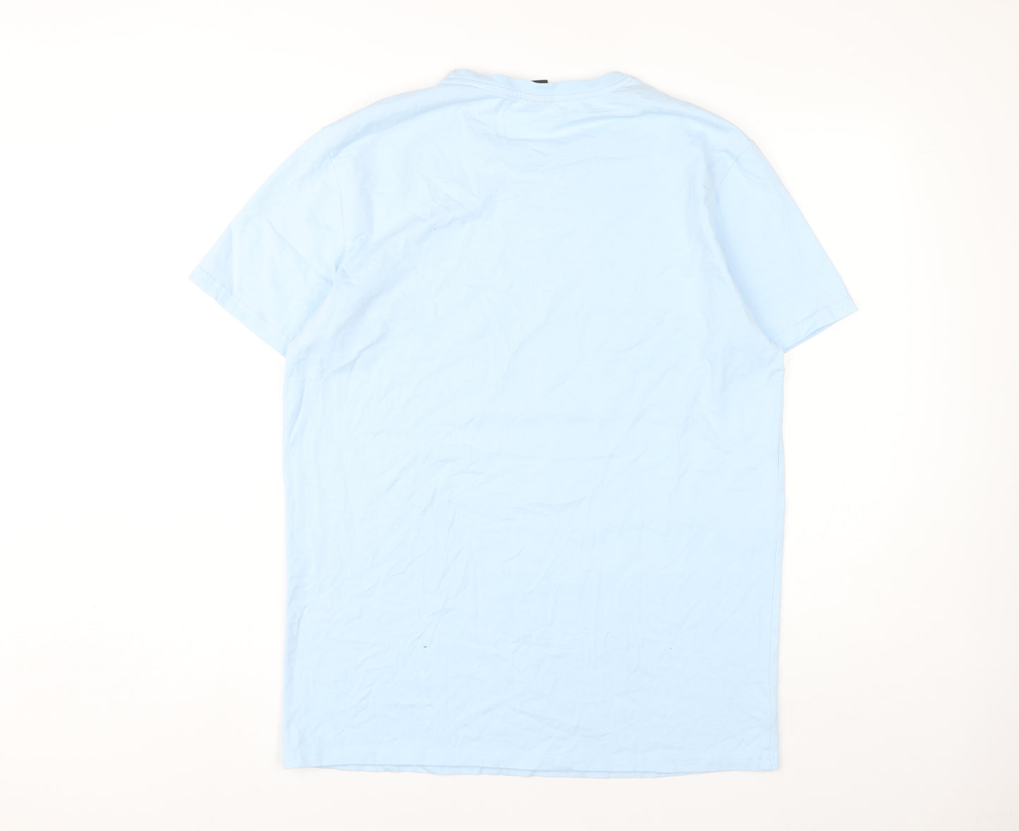 Blakely Men's Blue Crew Neck Logo T-Shirt Size L