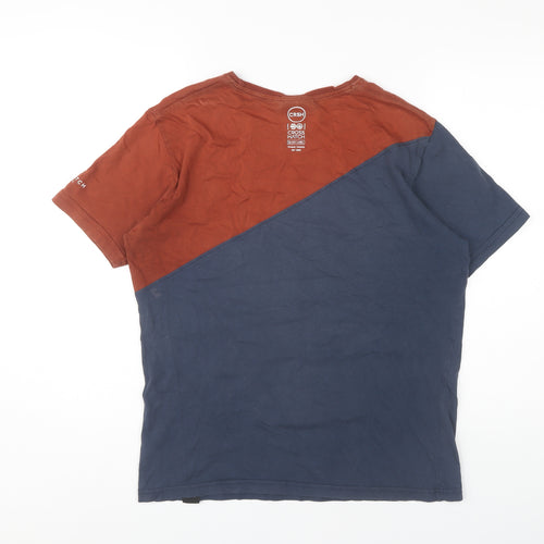 Crosshatch Men's Multicoloured Graphic T-Shirt L