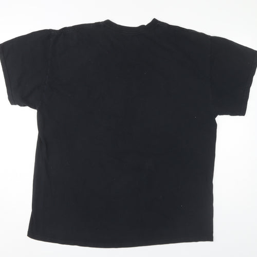Cheats & Thieves Men's Black Graphic T-Shirt XL