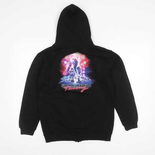 Just Hoods Unisex Kids Black XL Hoodie Jacket