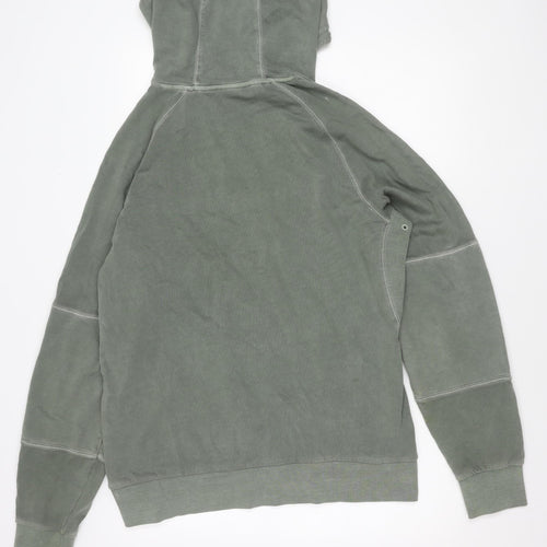 MP Men's Grey Hoodie, Size L, Pullover with Logo