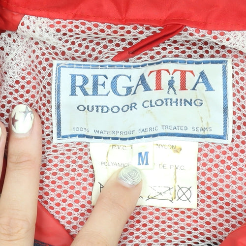 Regatta Men's Waterproof Parka Jacket Red Blue M