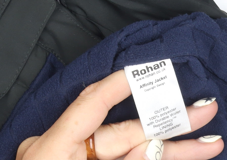 Rohan Men's Black L Affinity Waterproof Jacket