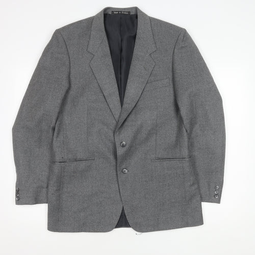 Brook Taverner Men's Grey Blazer 40 Regular
