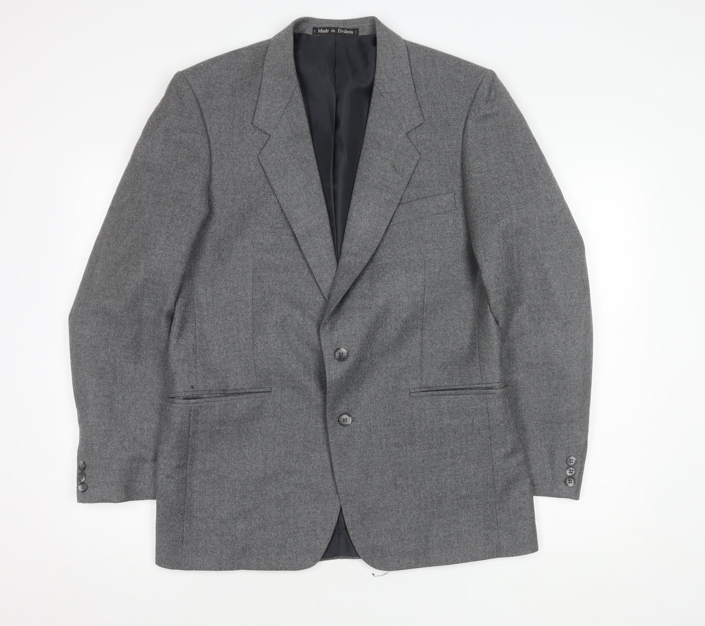 Brook Taverner Men's Grey Blazer 40 Regular