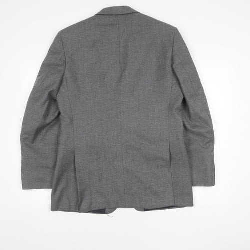 Brook Taverner Men's Grey Blazer 40 Regular