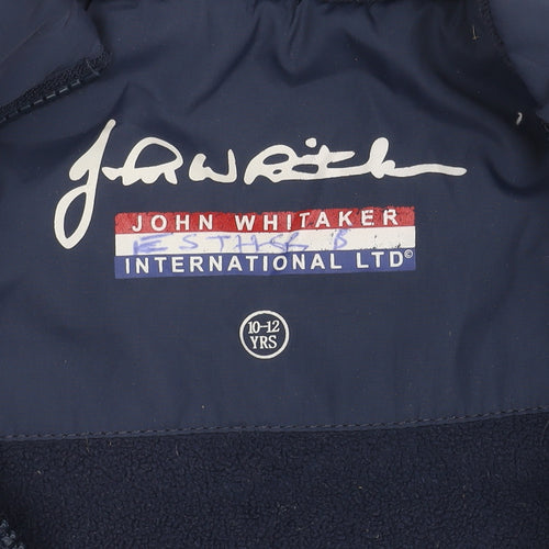 John Whitaker Blue Kids Bodywarmer 10-11 Years Casual