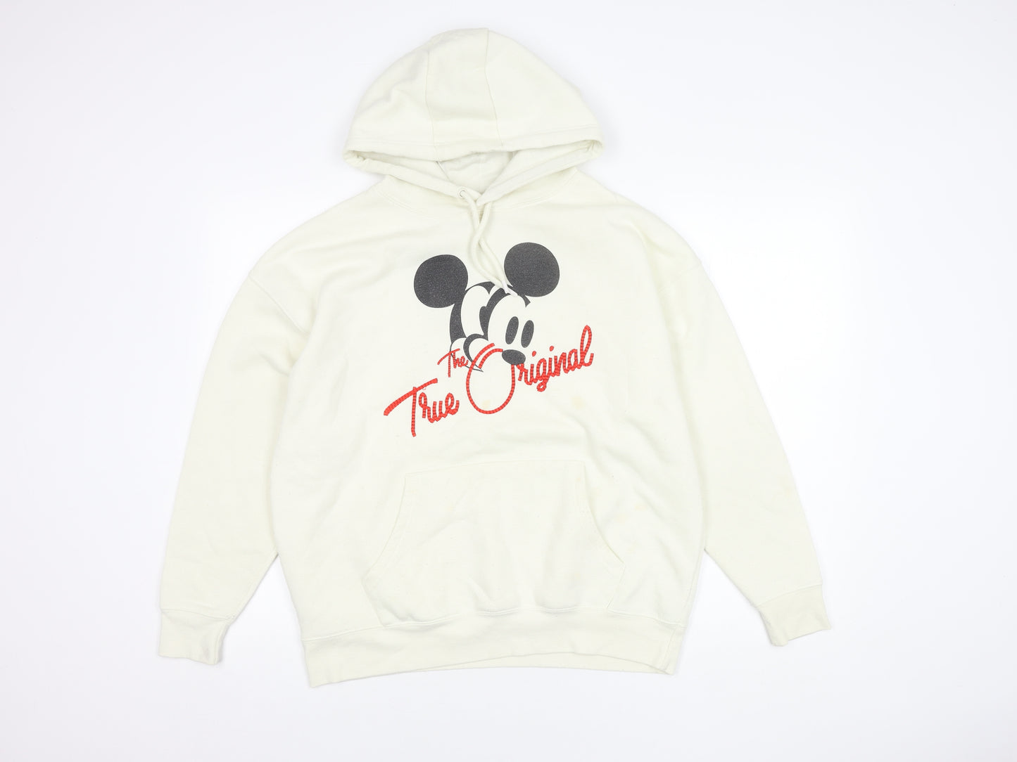 Disney Unisex XS White Mickey Mouse Hoodie
