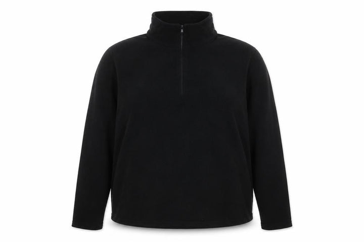 Mountain Warehouse Unisex Sweatshirt Black XL Fleece Zip Outdoor