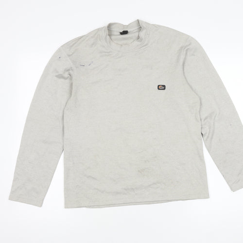 Lowe Alpine Men's Grey Long Sleeve T-Shirt Medium