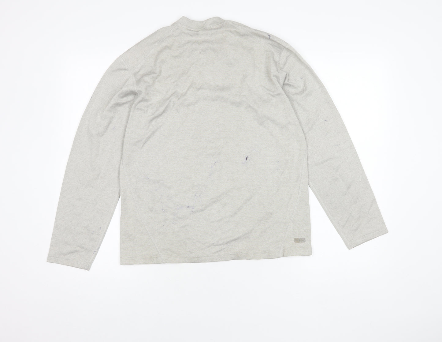 Lowe Alpine Men's Grey Long Sleeve T-Shirt Medium