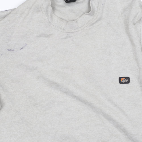Lowe Alpine Men's Grey Long Sleeve T-Shirt Medium