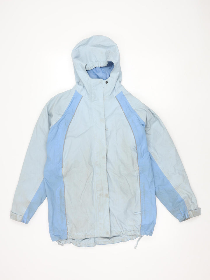 Peter Storm Girls Blue Mid-Length Waterproof Jacket