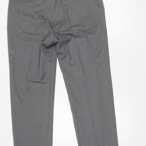 Marks and Spencer Grey Men's Trousers Size 40
