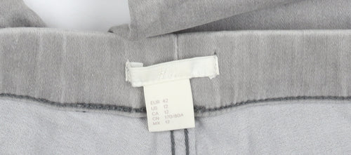 H&M Women’s Grey Regular Fit Jeans Size 14