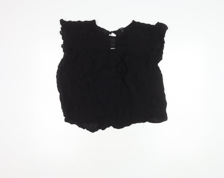 Next Women's Black Top Size 14