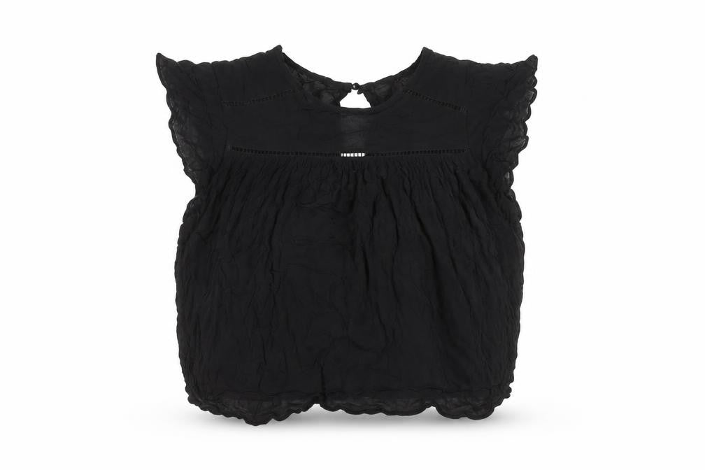 Front view of Next Women's Black Top, size 14