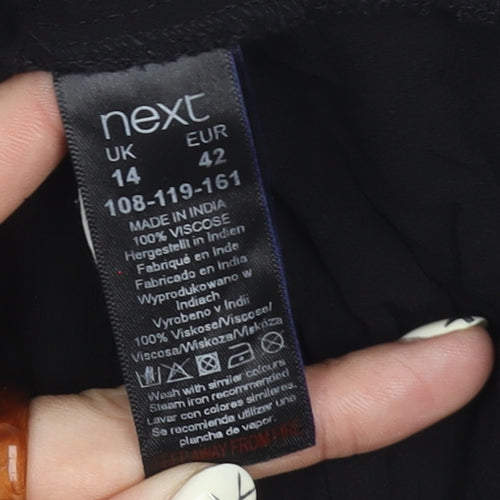 Next Women's Black Top Size 14