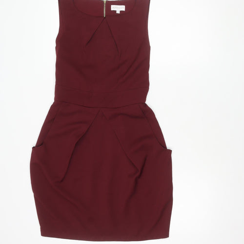 Apricot Women's Red Short Bodycon Dress, Size 10