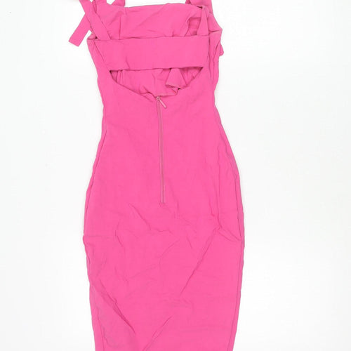 Vesper Pink Strappy Dress, Women’s Size 6