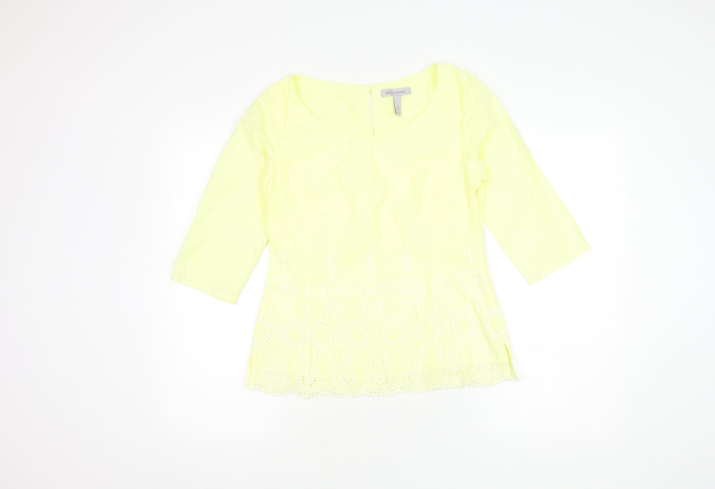 Bravissimo Women's Yellow Top, Size 10