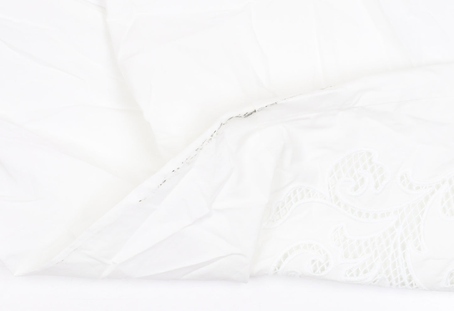 Marks and Spencer Women's White Embroidered Shirt