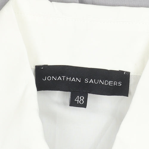 Jonathan Saunders Men's Colourblock Cotton Shirt - Size 48