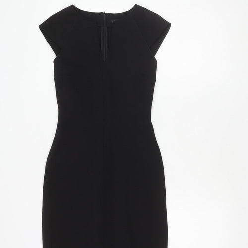 Zara Woman Black Sheath Dress XS Women
