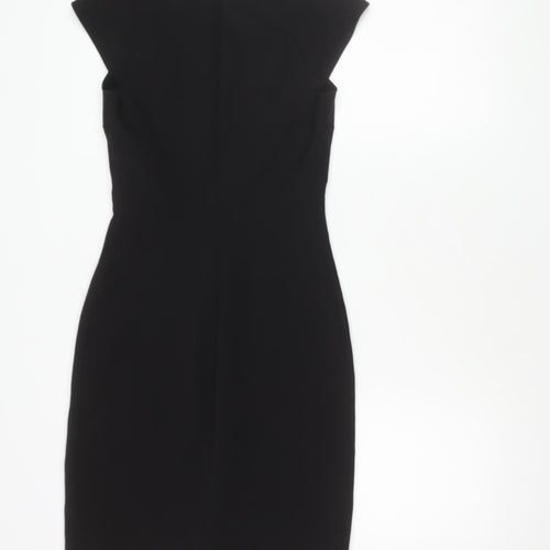 Zara Woman Black Sheath Dress XS Women