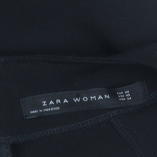 Zara Woman Black Sheath Dress XS Women