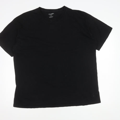 LC Waikiki Men's Black 2XL Crew Neck T-Shirt