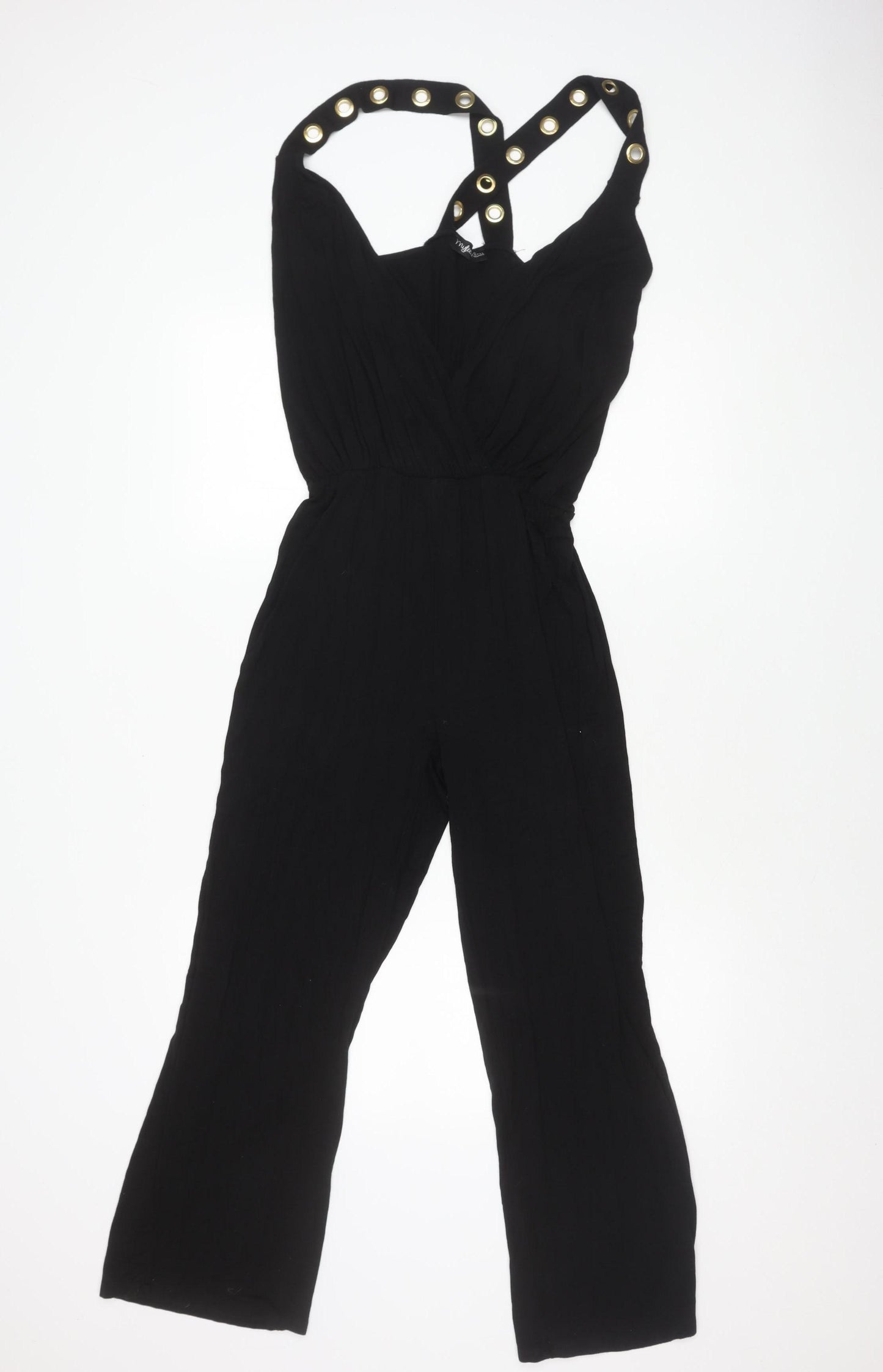 Myleene Klass Women’s Black Halter Jumpsuit Size 8