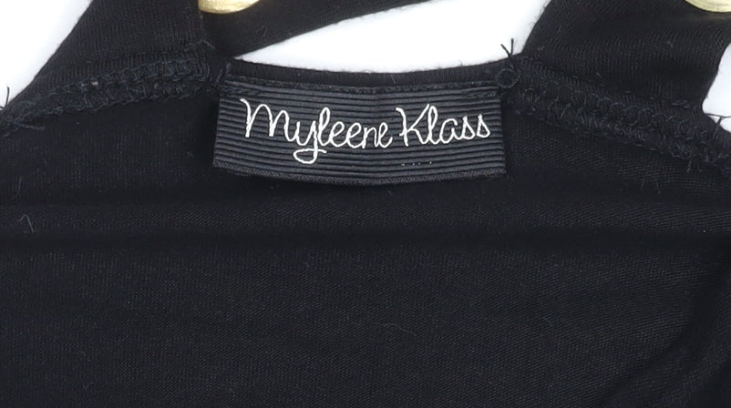 Myleene Klass Women’s Black Halter Jumpsuit Size 8