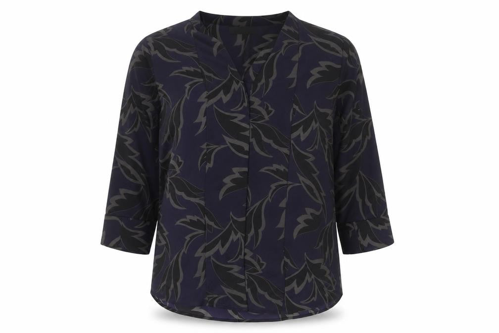 Front view of Marks & Spencer Women's Purple Top UK 10