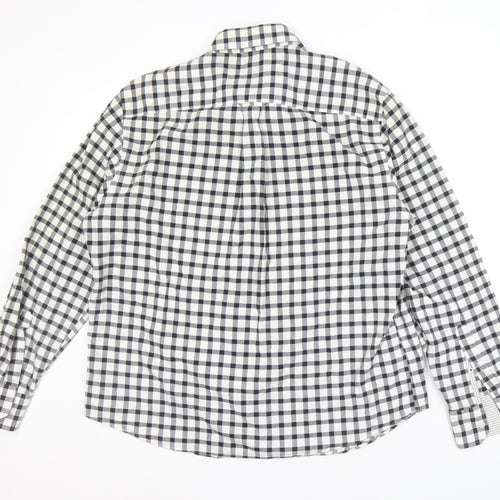 Marks and Spencer Men's Check Shirt L - Casual Style