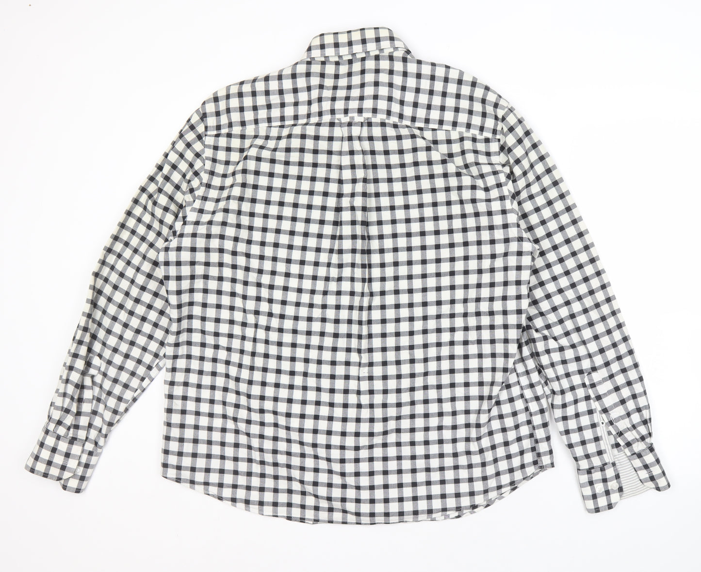 Marks and Spencer Men's Check Shirt L - Casual Style