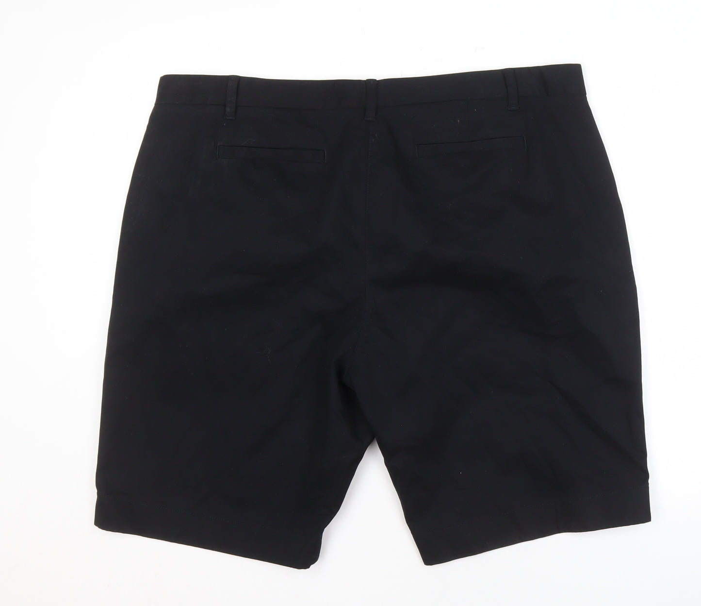 Marks and Spencer Women's Black Chino Shorts Size 22