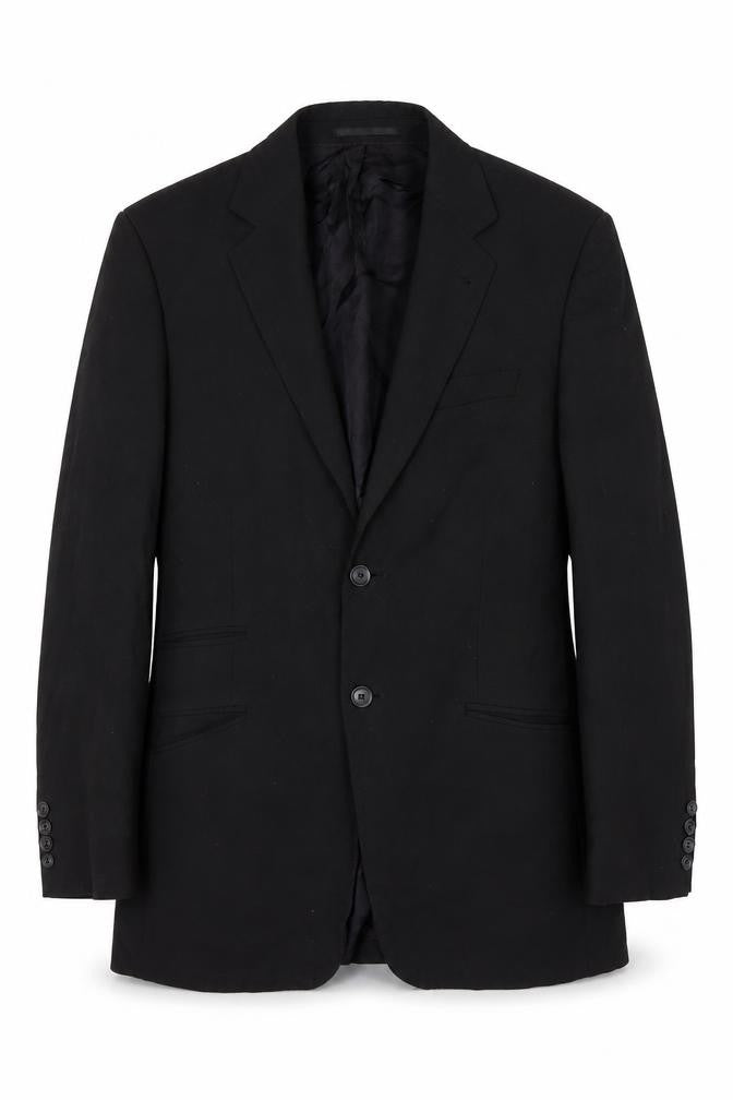 Front view of Next Men's Black Blazer, size 36R, Business Attire