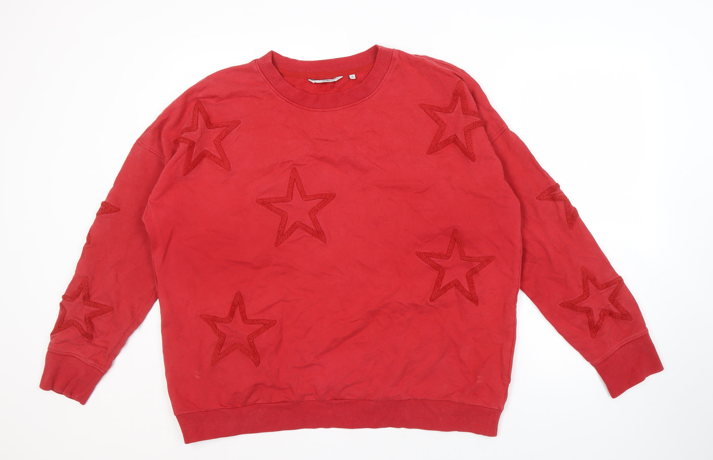 Next XL Men's Red Star Pullover Sweatshirt