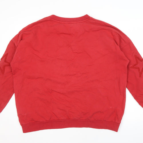 Next XL Men's Red Star Pullover Sweatshirt