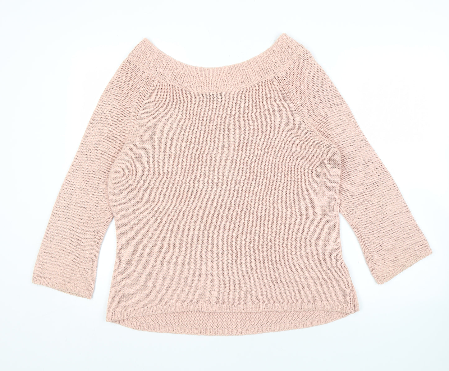 Principles Women's Pink Boat Neck Pullover Jumper Size 16